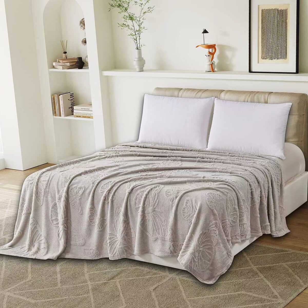 Pătură fluturi 200 x 230 cm