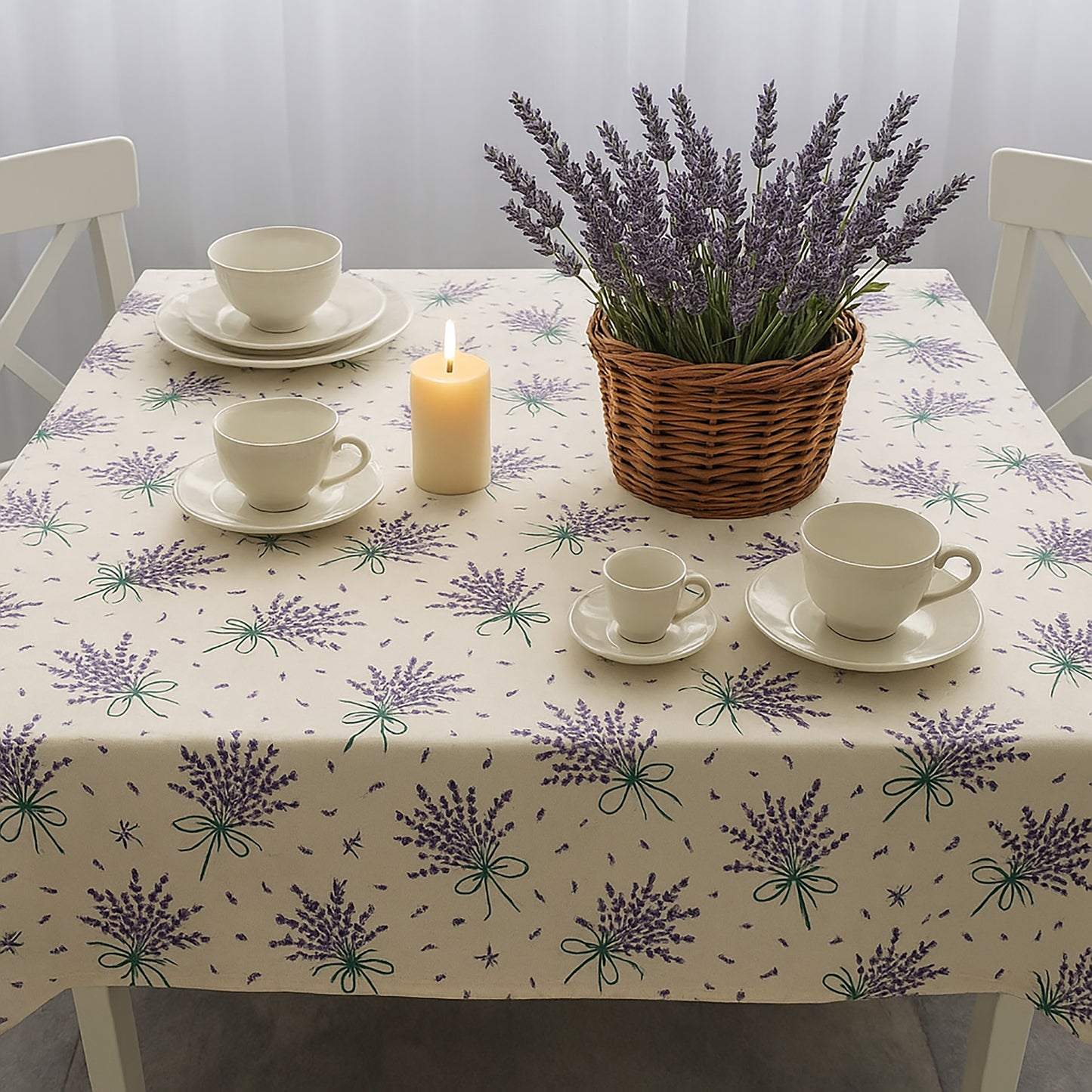 Față de masă antimurdărie, 100% bumbac