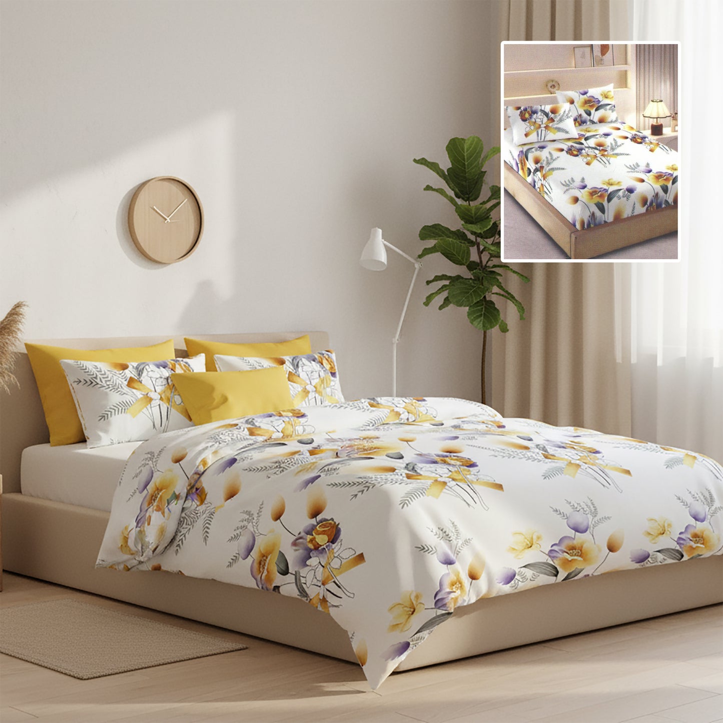 Lenjerie de pat cu husă universală 160 și 180x200 cm