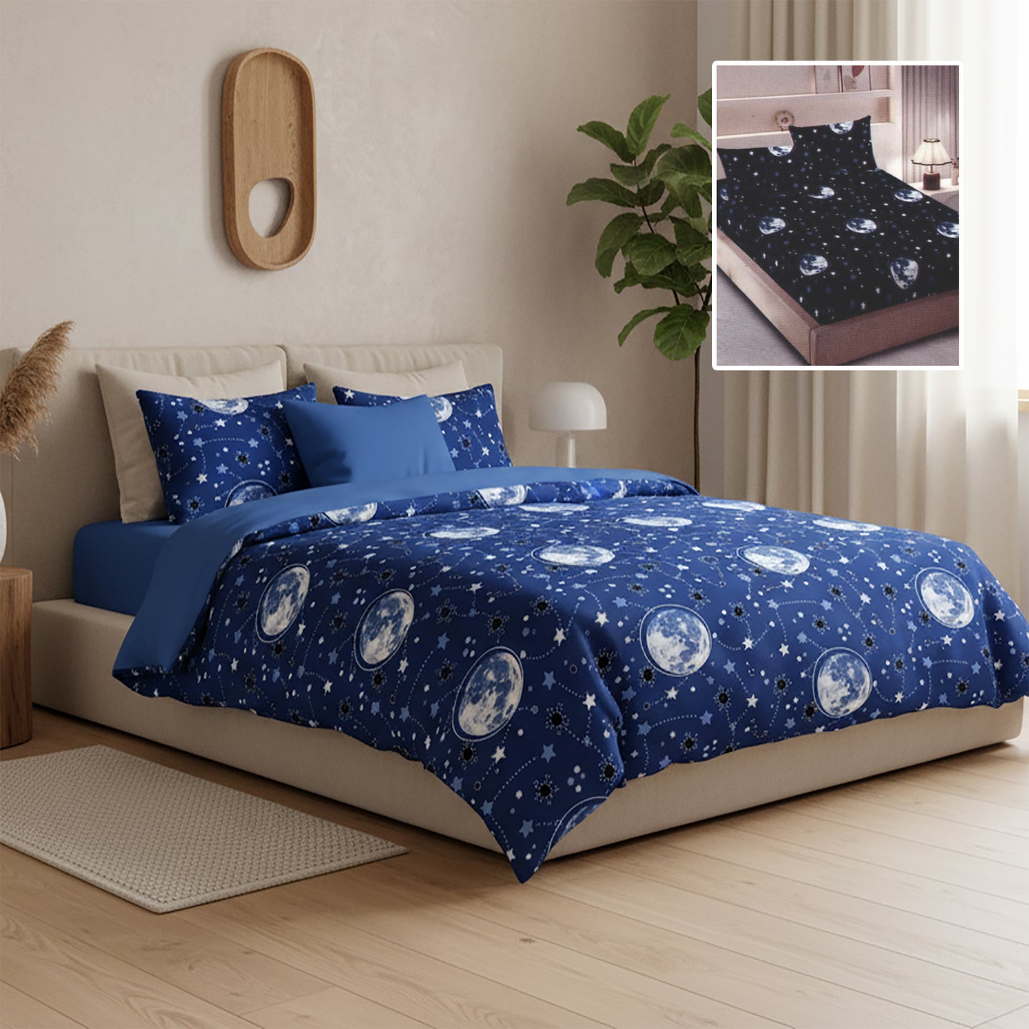 Lenjerie de pat cu husă universală 160 și 180x200 cm