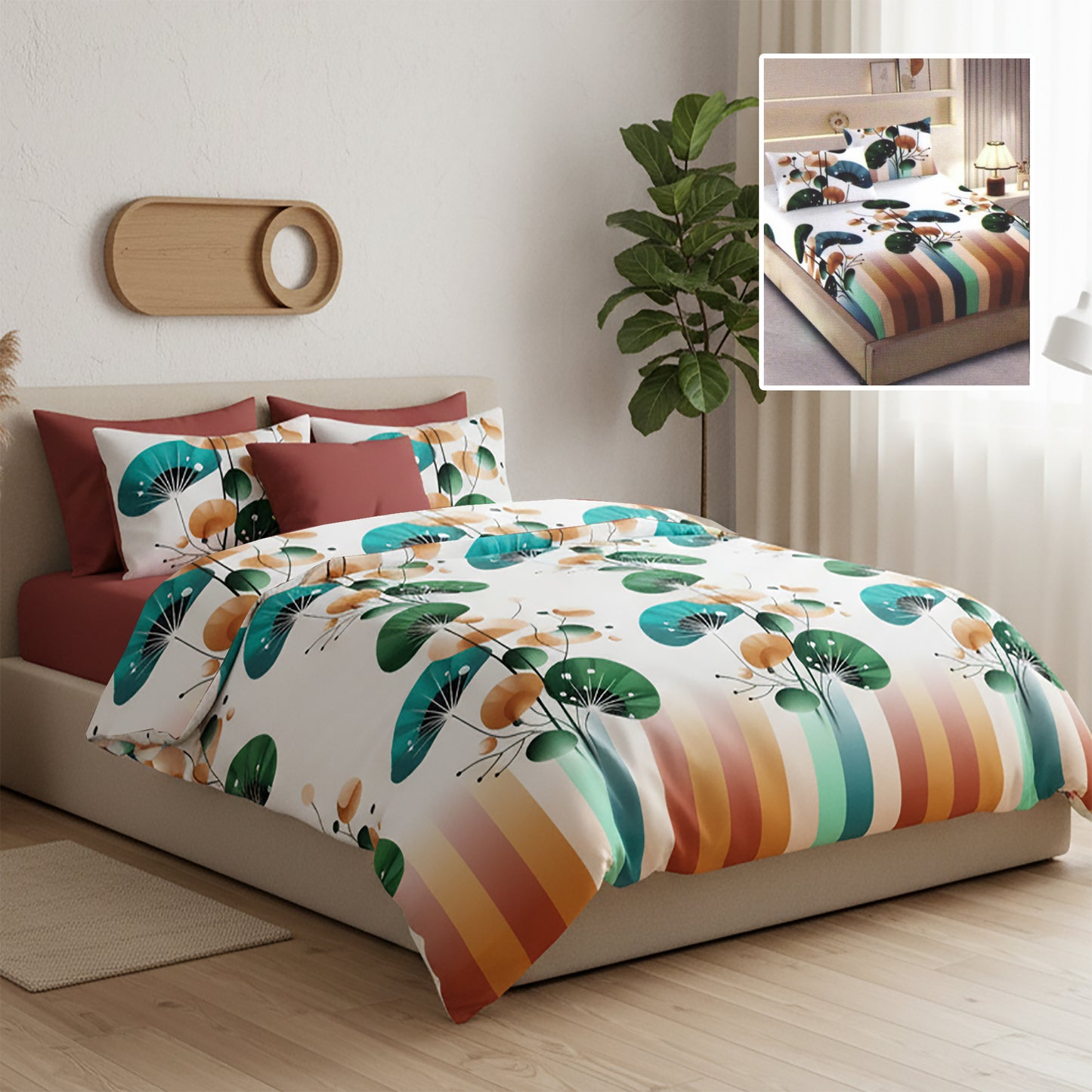 Lenjerie de pat cu husă universală 160 și 180x200 cm