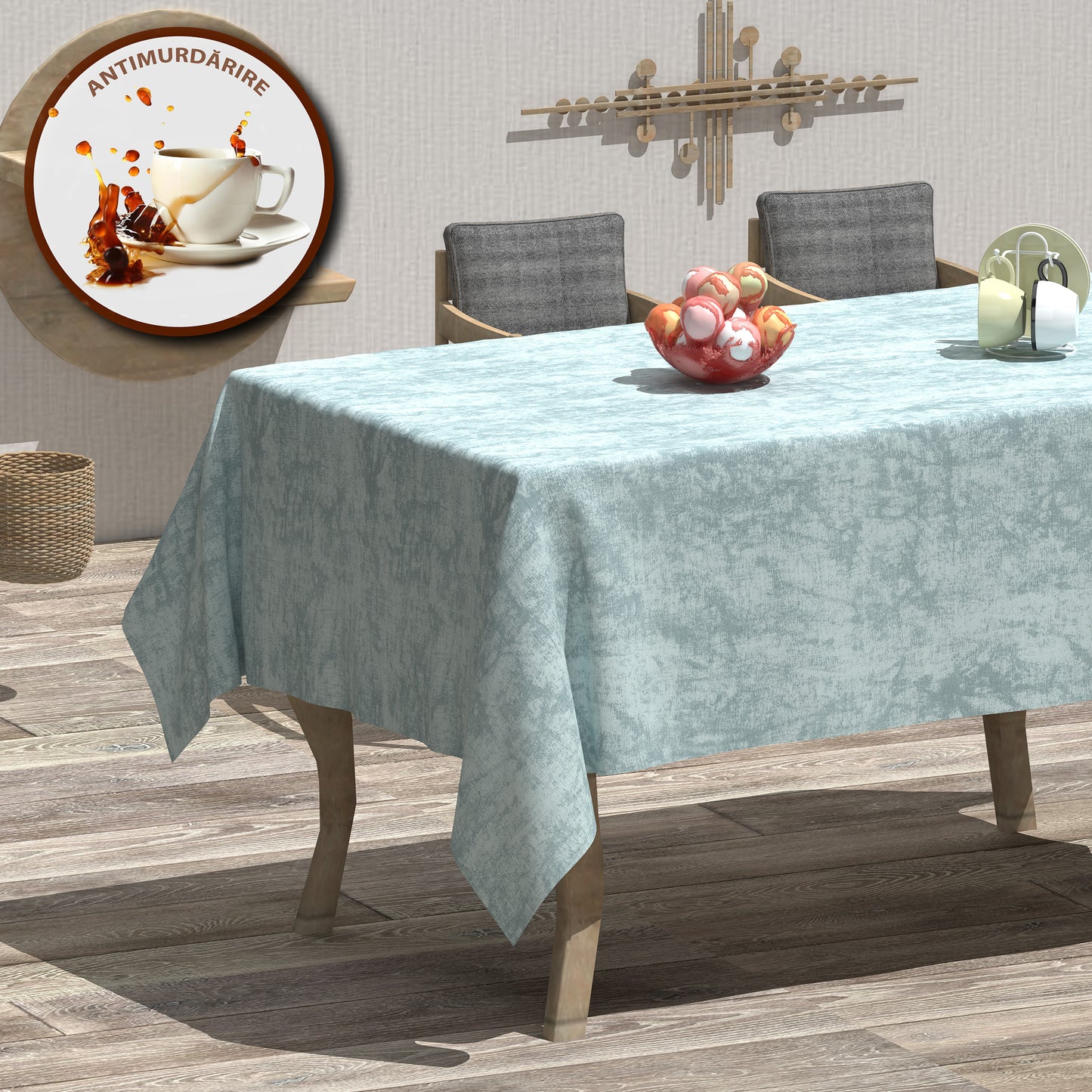 Față de masă antimurdărie, 100% bumbac