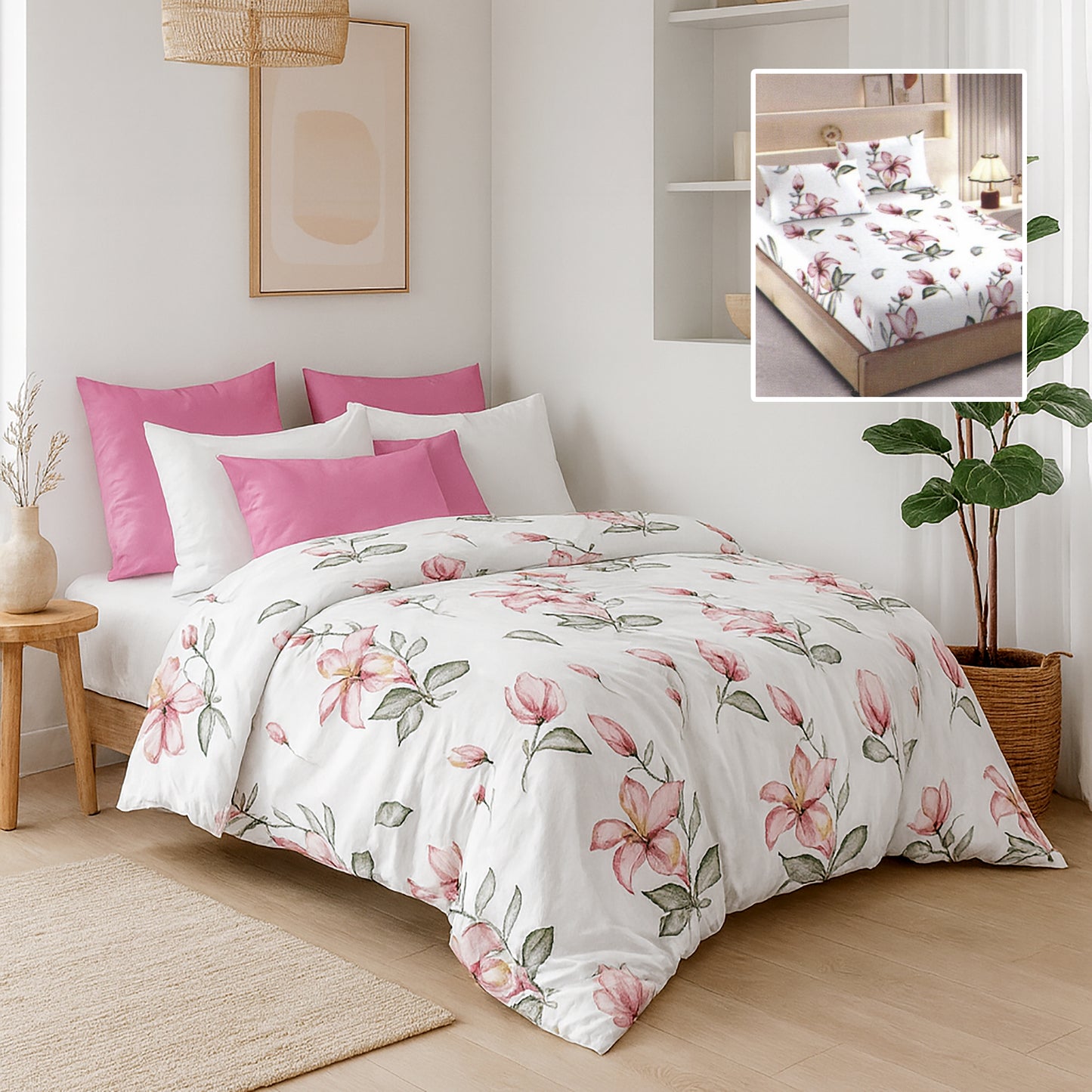 Lenjerie de pat cu husă universală 160 și 180x200 cm