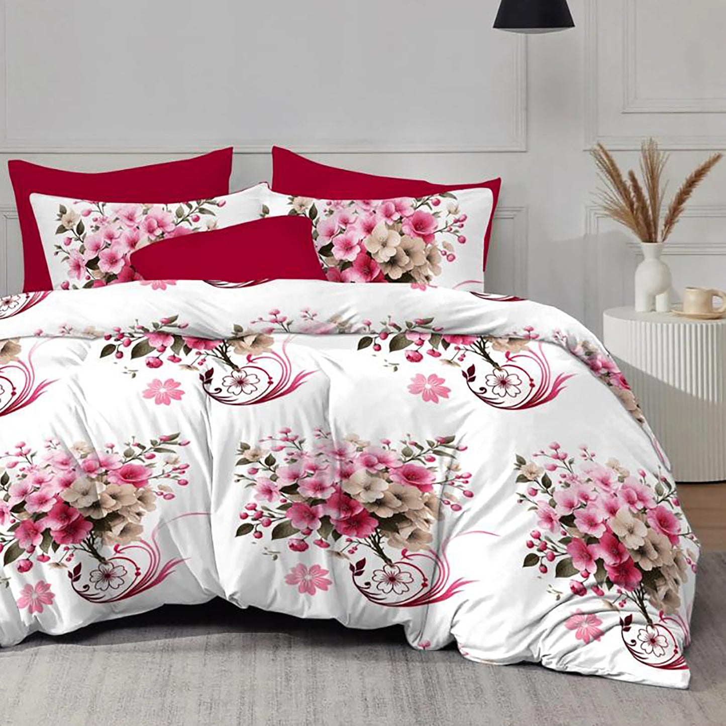 Lenjerie de pat Evolution, 4 piese, buchet