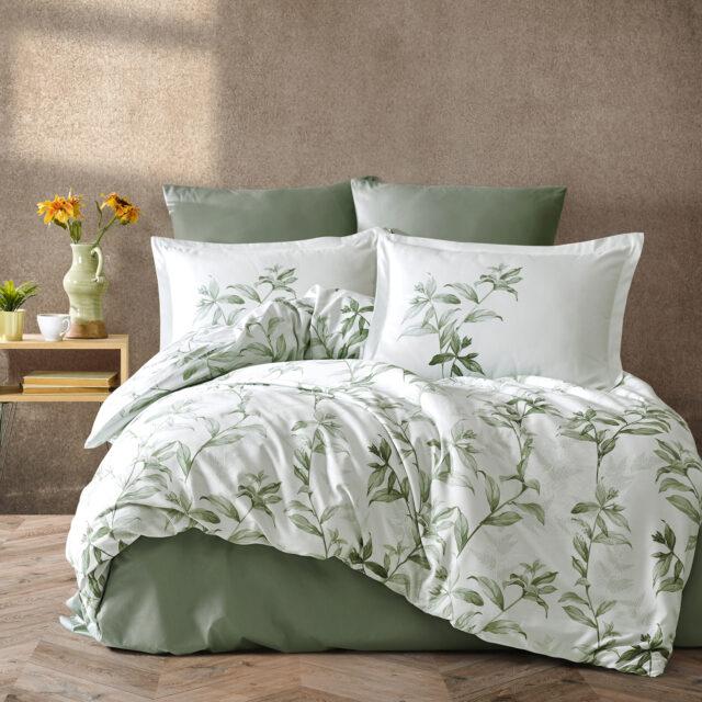 Lenjerie pat bumbac dublu satinat