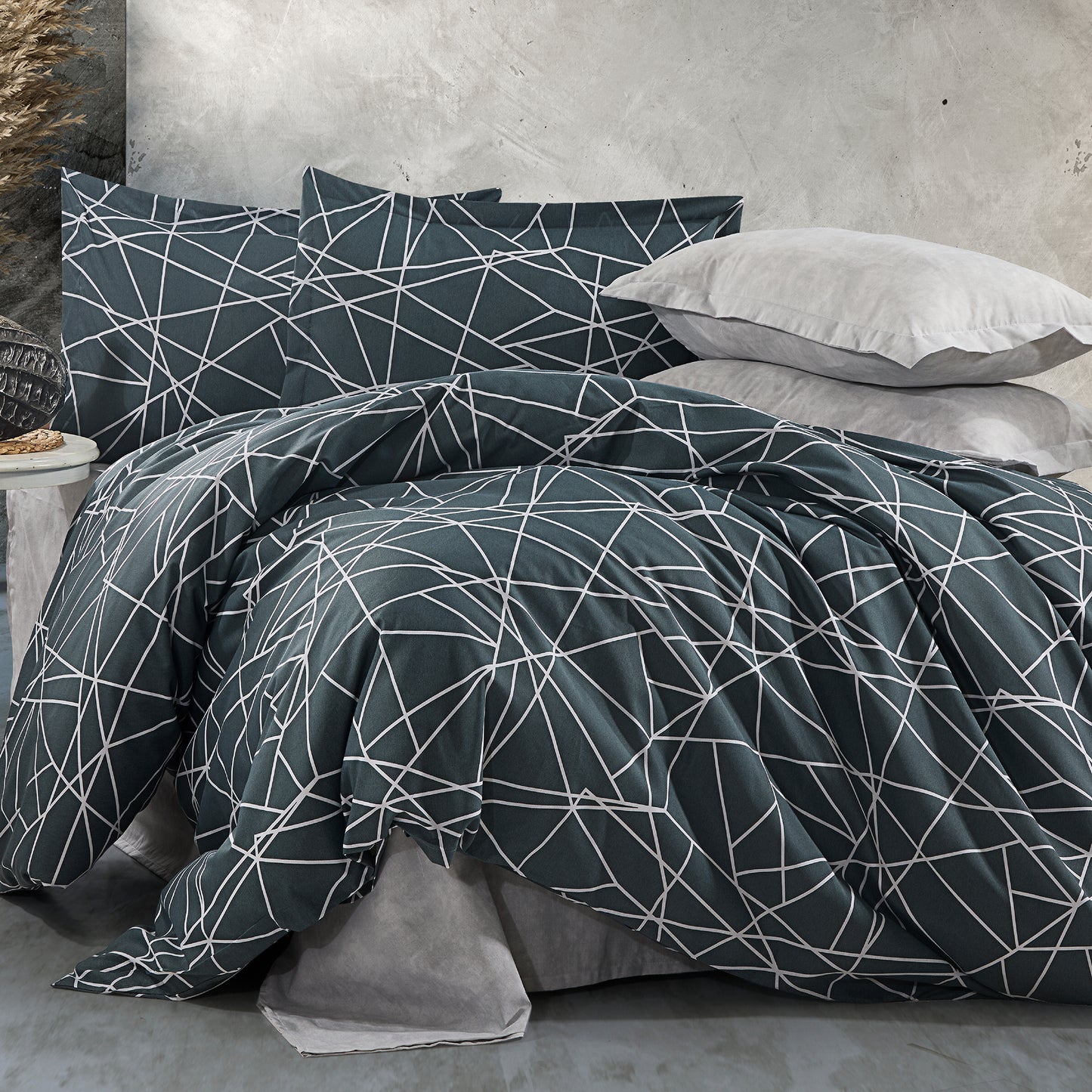 Lenjerie de pat bumbac ranforce, 4 piese