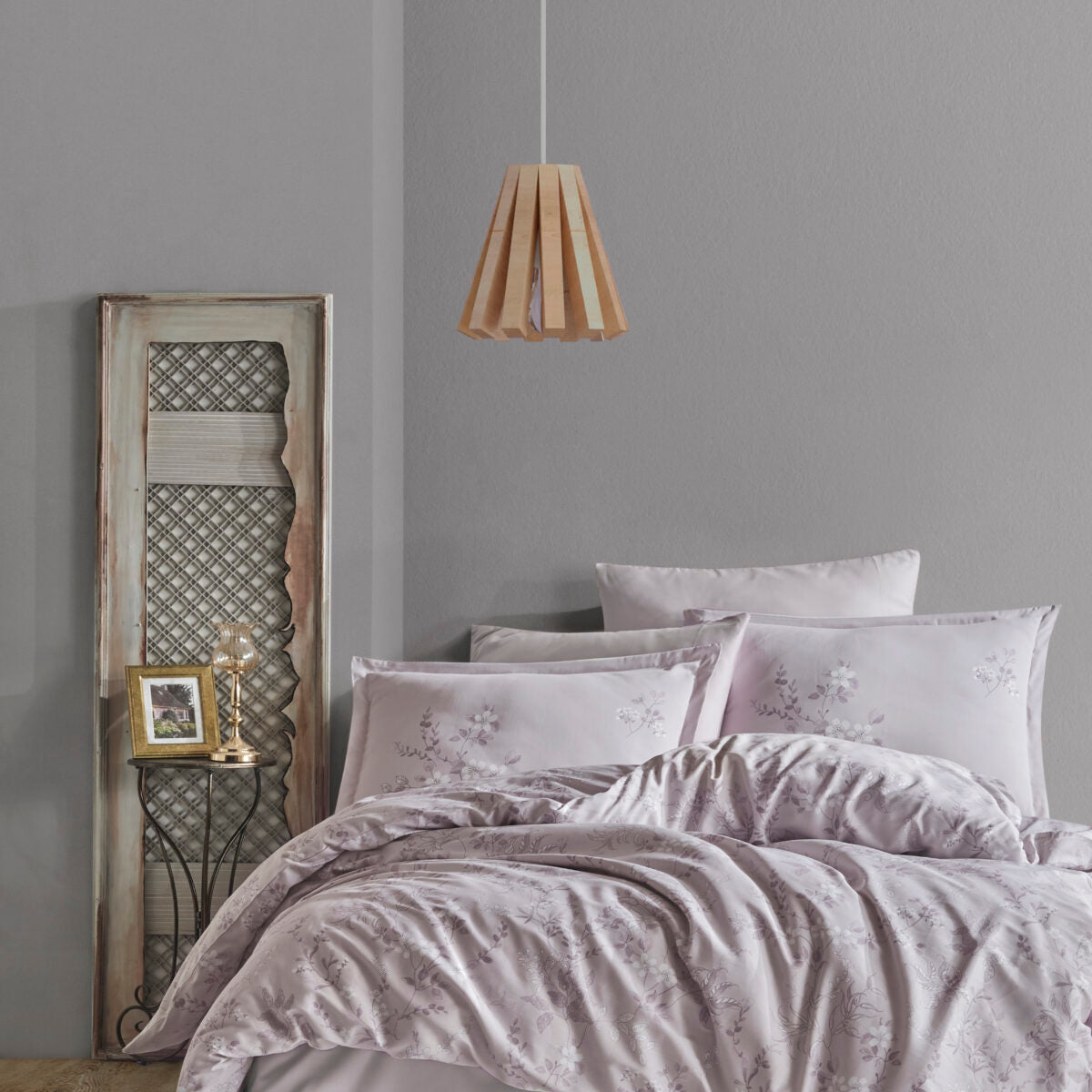 Lenjerie pat bumbac dublu satinat