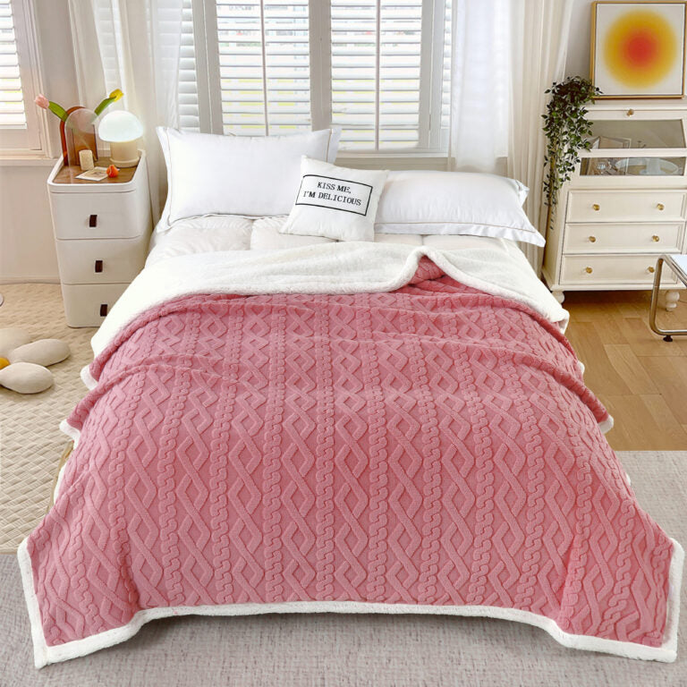 Pătură cu blăniță, pufoasă, 200 x 230 cm