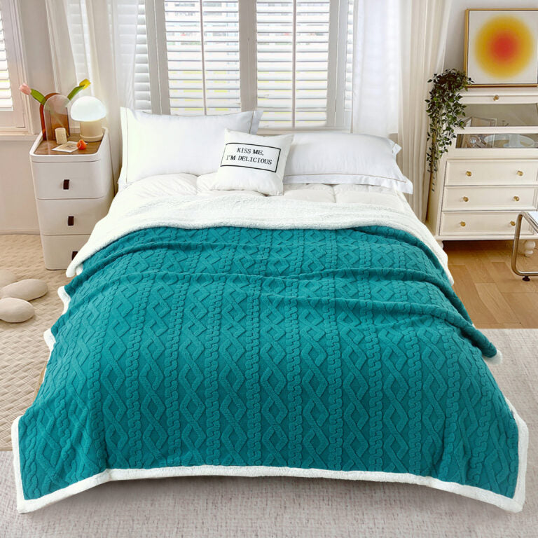 Pătură cu blăniță, pufoasă, 200 x 230 cm