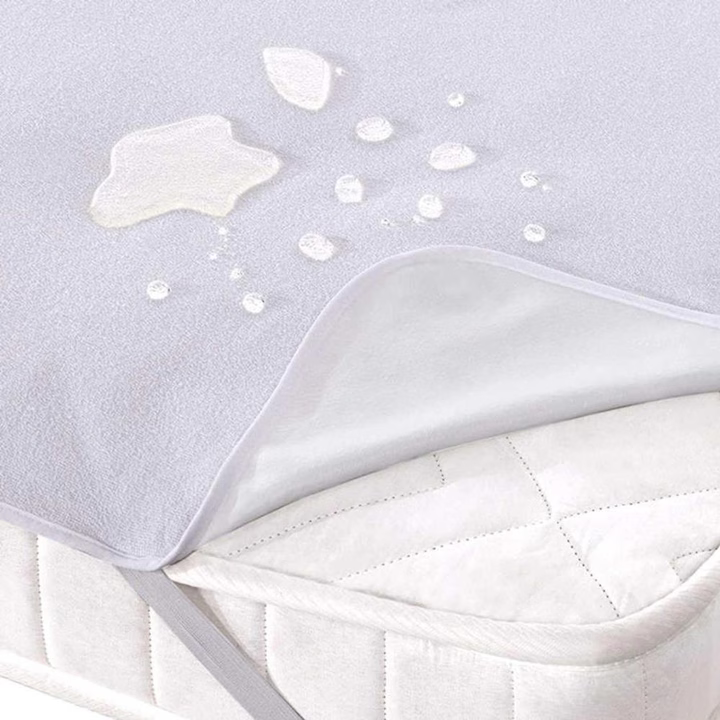 Protecție impermeabilă pentru saltea frotir cu elastic, 100% bumbac