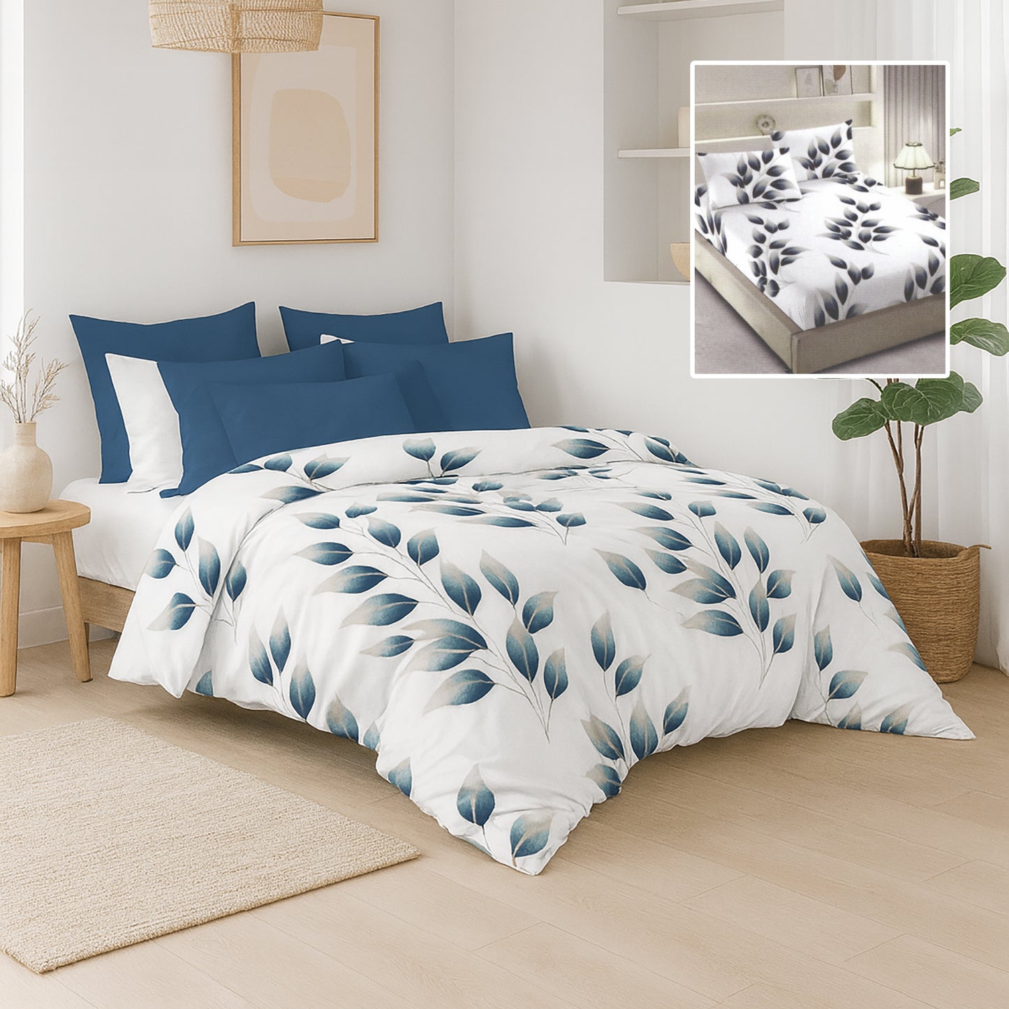 Lenjerie de pat cu husă universală 160 și 180x200 cm