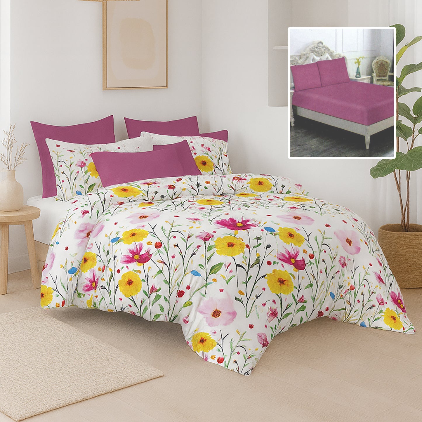 Lenjerie de pat cu husă universală 160 și 180x200 cm