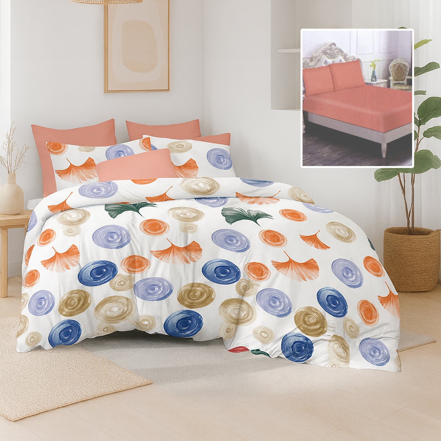 Lenjerie de pat cu husă universală 160 și 180x200 cm