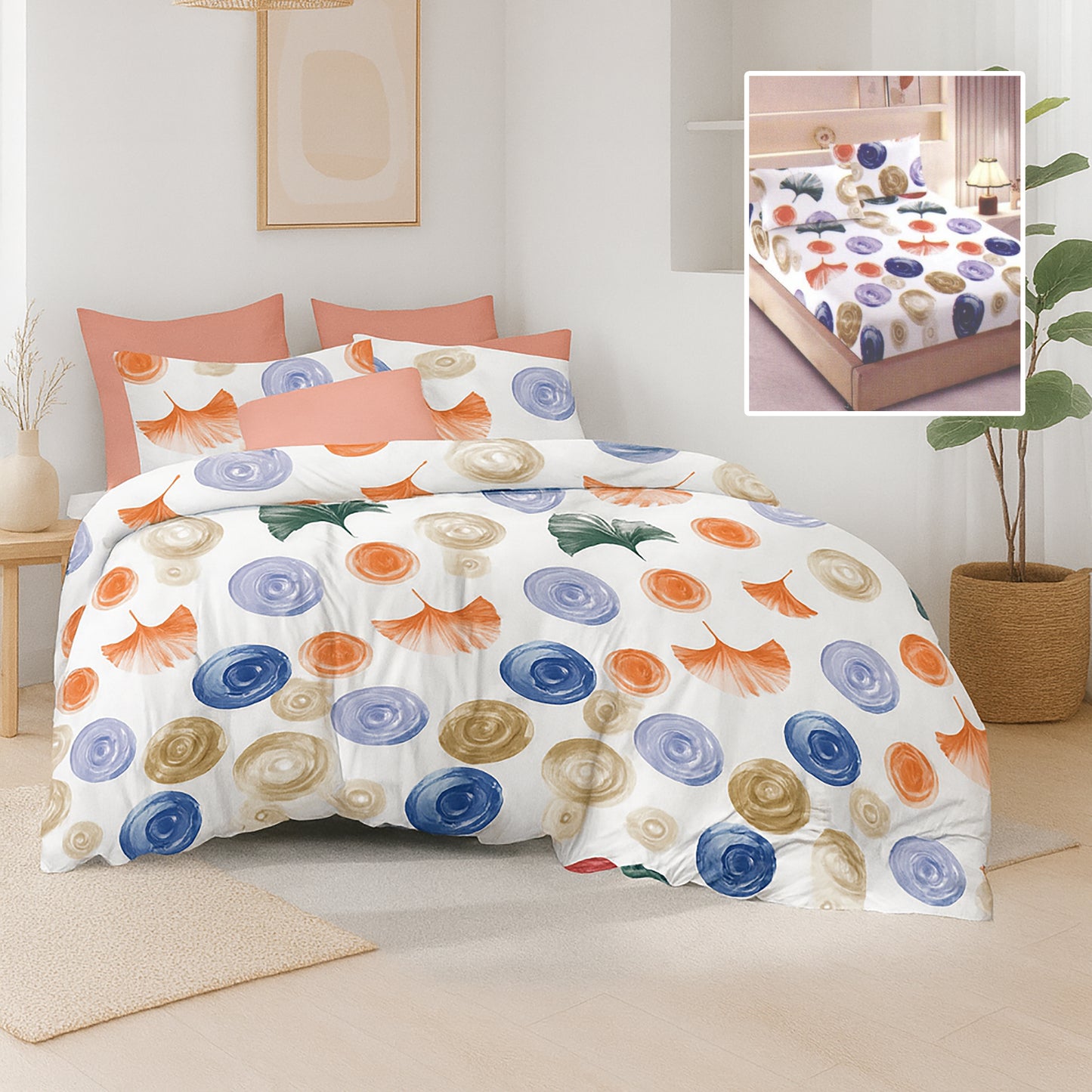 Lenjerie de pat cu husă universală 160 și 180x200 cm