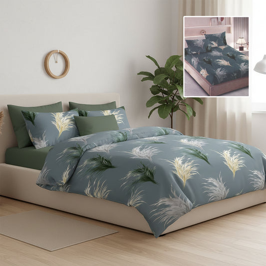 Lenjerie de pat cu husă universală 160 și 180x200 cm imprimată