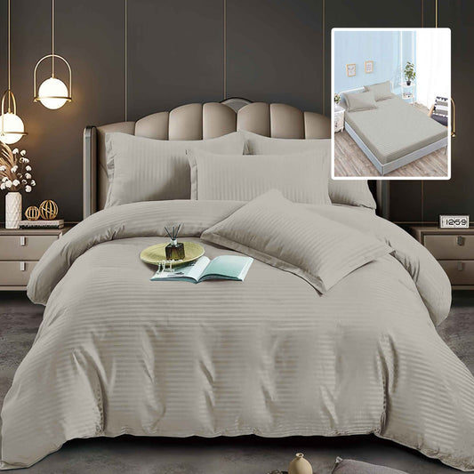 Lenjerie pat damasc-policoton, husă universală 160/180x200 cm