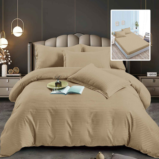 Lenjerie pat damasc-policoton, husă universală 160/180x200 cm