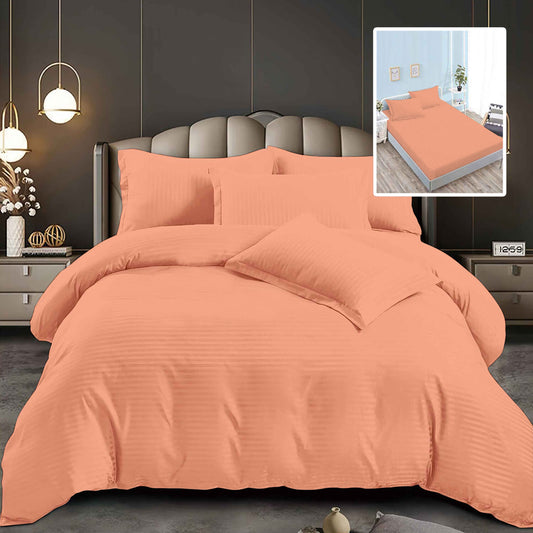 Lenjerie pat damasc-policoton, husă universală 160/180x200 cm