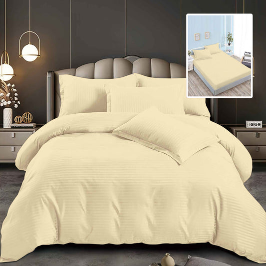 Lenjerie pat damasc-policoton, husă universală 160/180x200 cm