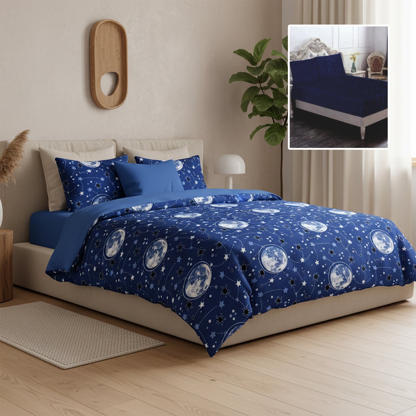 Lenjerie de pat cu husă universală 160 și 180x200 cm