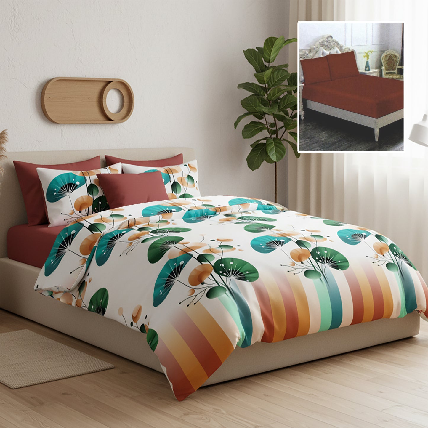 Lenjerie de pat cu husă universală 160 și 180x200 cm