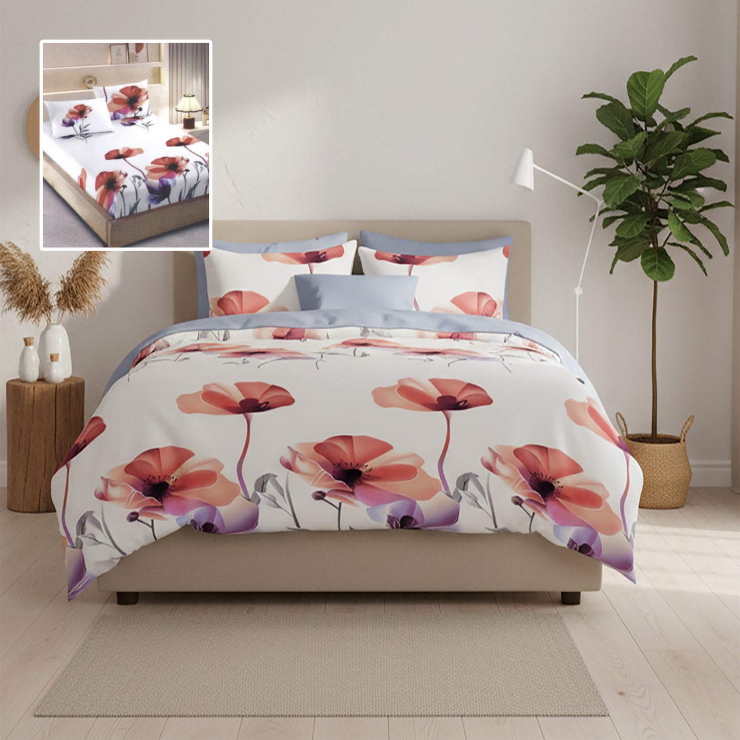 Lenjerie de pat cu husă universală 160 și 180x200 cm