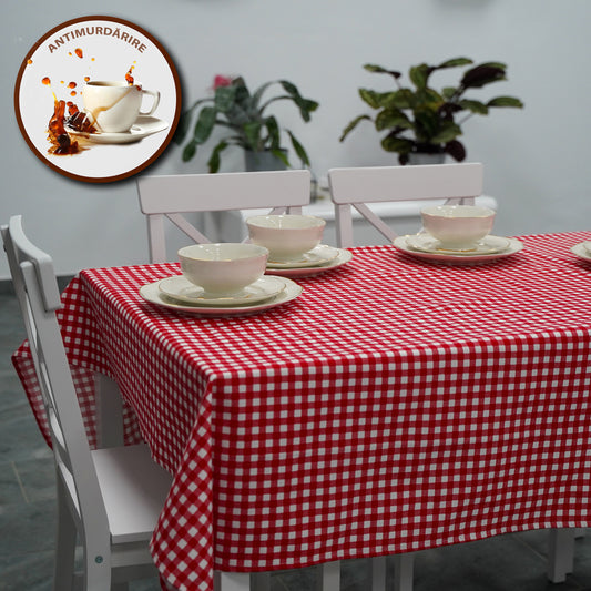 Față de masă antimurdărie, 100% bumbac