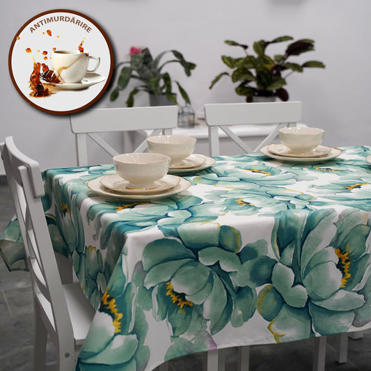 Față de masă antimurdărie, 100% bumbac