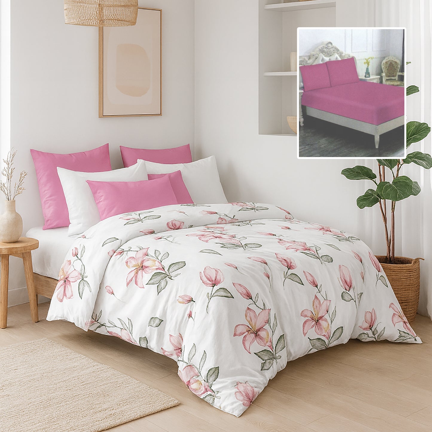 Lenjerie de pat cu husă universală 160 și 180x200 cm