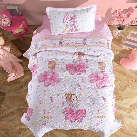 Cuvertură pat o persoană, balerină
