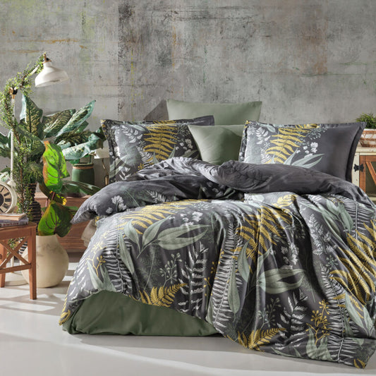 Lenjerie pat bumbac dublu satinat