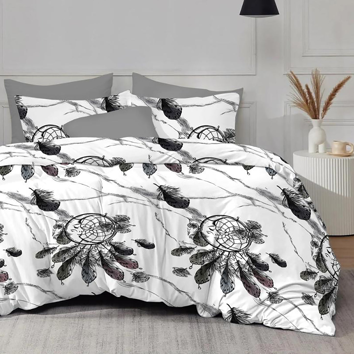 Lenjerie de pat Evolution, 4 piese, vise