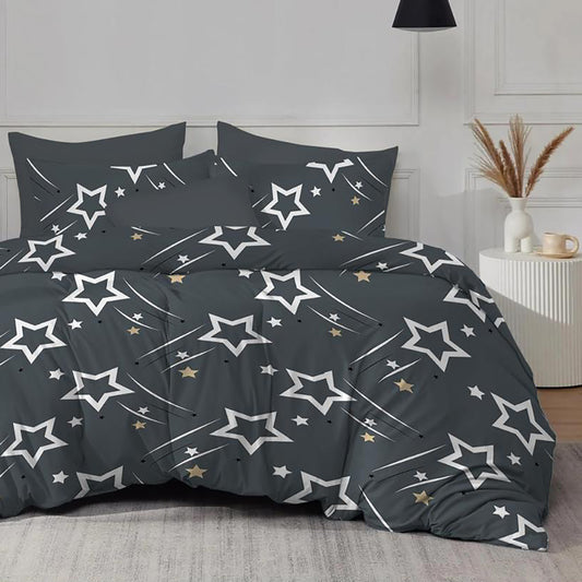 Lenjerie de pat Evolution, 4 piese, stele