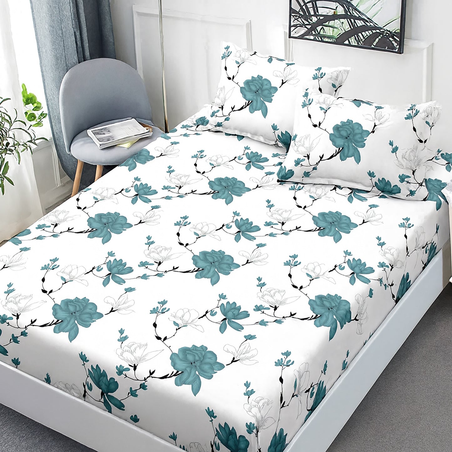 Husă de pat cu 2 fețe pernă