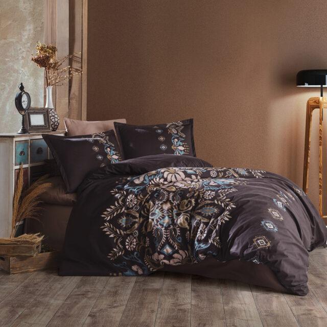 Lenjerie pat bumbac dublu satinat