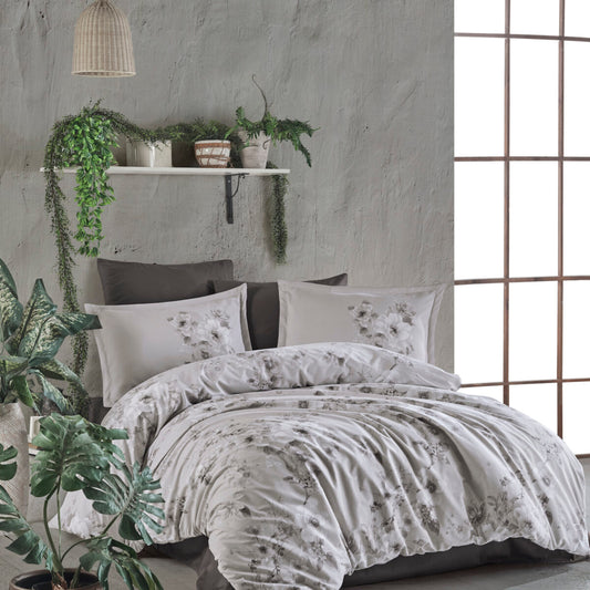 Lenjerie pat bumbac dublu satinat