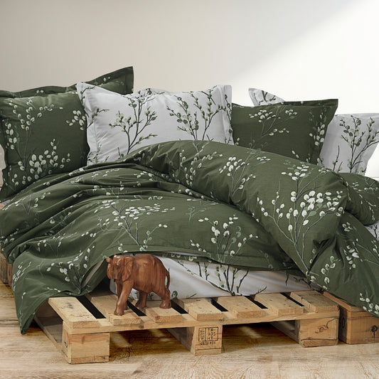 Lenjerie de pat bumbac ranforce, 4 piese