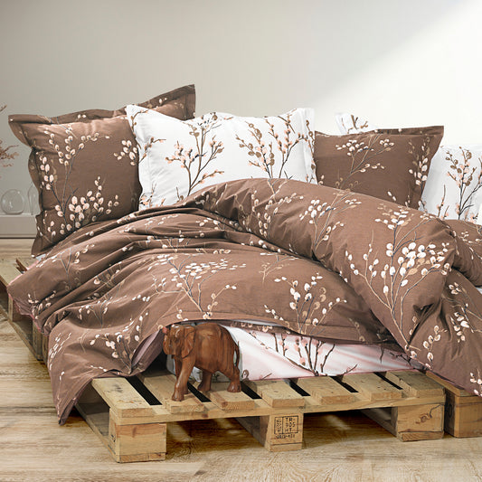 Lenjerie de pat bumbac ranforce, 4 piese