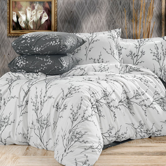 Lenjerie de pat bumbac ranforce, 4 piese