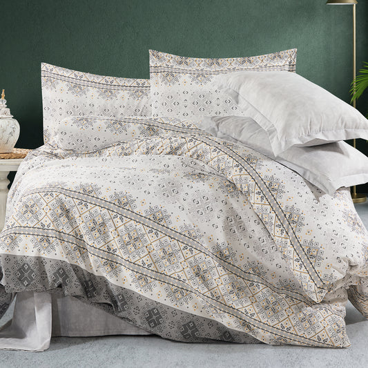 Lenjerie de pat bumbac ranforce, 4 piese