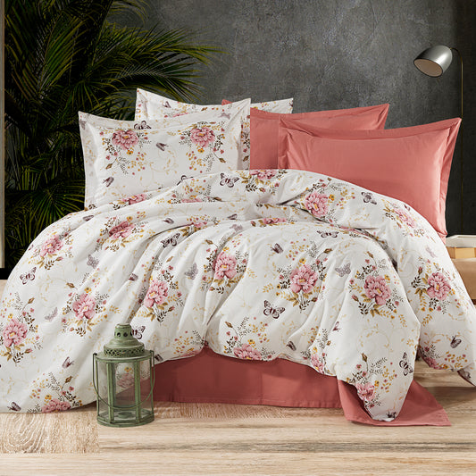 Lenjerie de pat bumbac ranforce, 4 piese