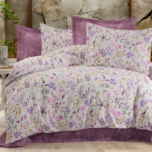 Lenjerie de pat bumbac ranforce, 4 piese