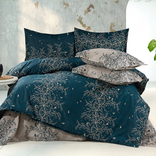 Lenjerie de pat bumbac ranforce, 4 piese