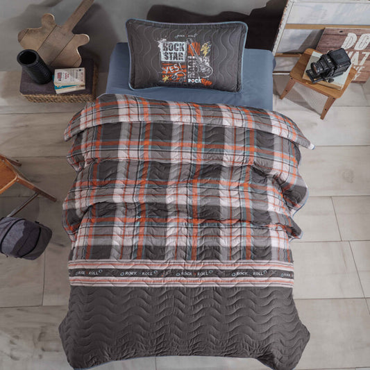 Cuvertură pat o persoană, rock n roll