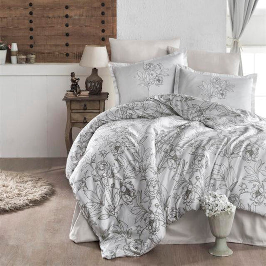 Lenjerie pat bumbac dublu satinat