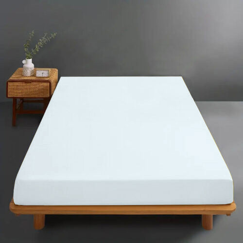 Husă de pat 100% bumbac, alb