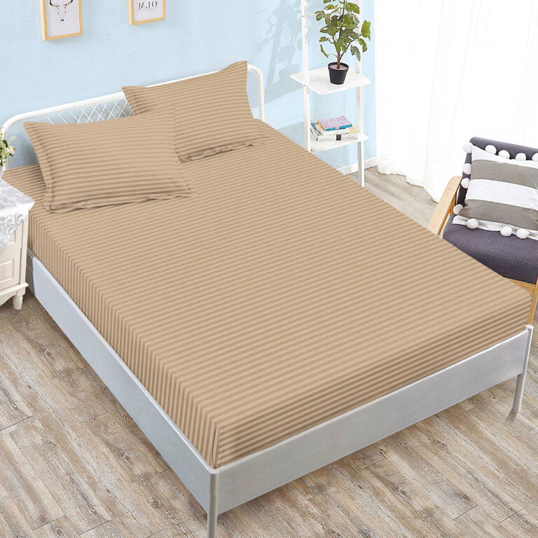 Set husă pat damasc-policoton 160/180x200 cm+2 fețe pernă