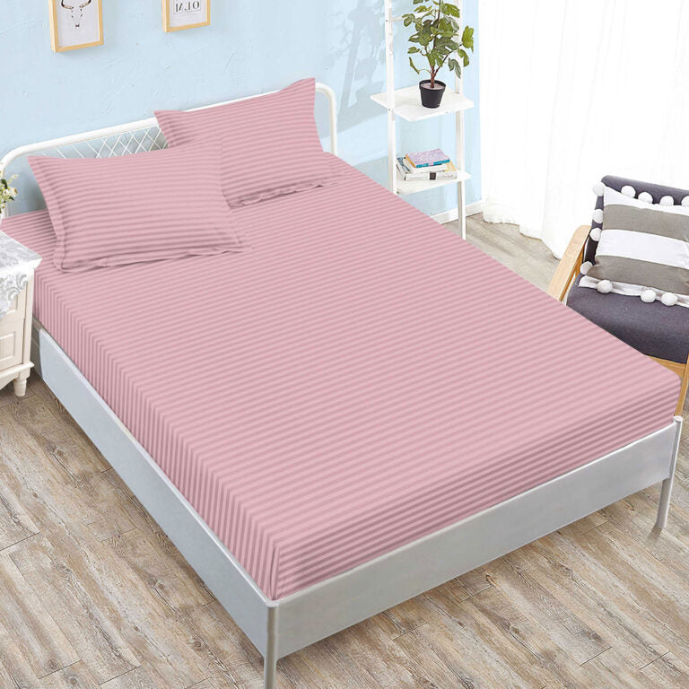 Set husă pat damasc-policoton 160/180x200 cm+2 fețe pernă