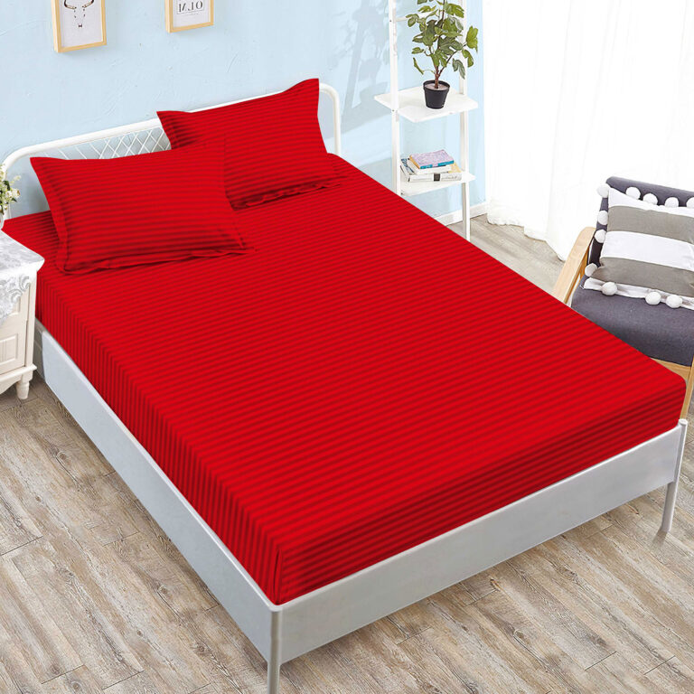 Set husă pat damasc-policoton 160/180x200 cm+2 fețe pernă