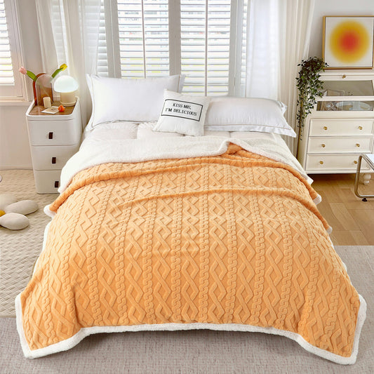 Pătură cu blăniță, pufoasă, 200 x 230 cm